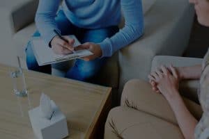 Gespräch mit Psychologe